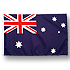 Australien Fahne - Australia WM Fahne - Australien Fussball WM Fahne - Australia Flag - Australien Fussball WM Produkte - Australien National Flagge - Fussball WM Flaggen - Fussball WM Fahnen