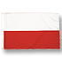 Polen WM Fahne - Poland World Cup Flag - World Cup products - WM Produkte - WM Fan Artikel - World Cup fan products - Fahne - Flag