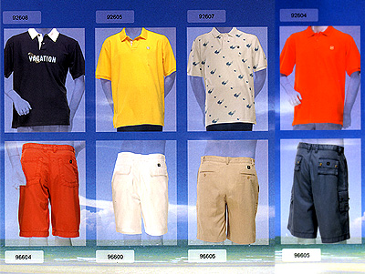 Onyx Casual Wear - Golf Collection - Polo Shirts - Sweaters - Jacket - Bobhat - T-Shirts - Shirts - Underwear - Leisure Pants - Leisure Shorts